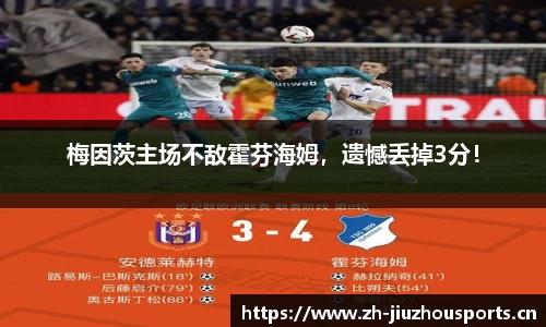梅因茨主场不敌霍芬海姆,遗憾丢掉3分!
